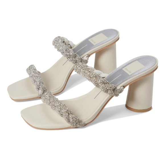 Dolce Vita Nariko Rhinestone heeled sandals - Picture 1 of 4